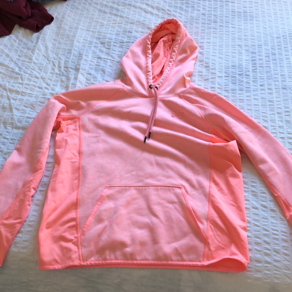 Hot pink hoodie